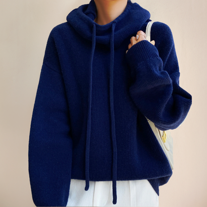 Clara | Eleganter Merino Hoodie