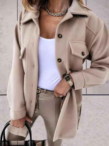 Linda | Elegante Knopf-Jacke