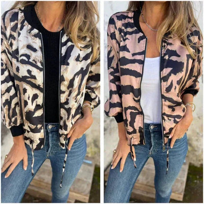 Mystique & Co™ Zebra-Print Jacke