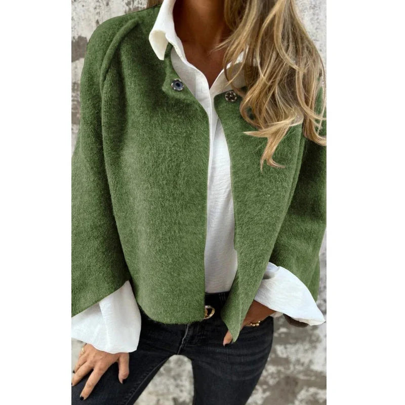 Elisa - Kurze Jacke mit eleganten, ausladenden Ärmeln