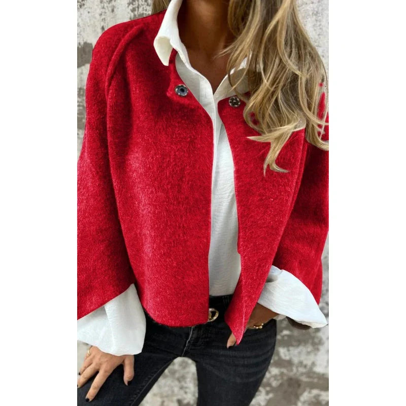 Elisa - Kurze Jacke mit eleganten, ausladenden Ärmeln