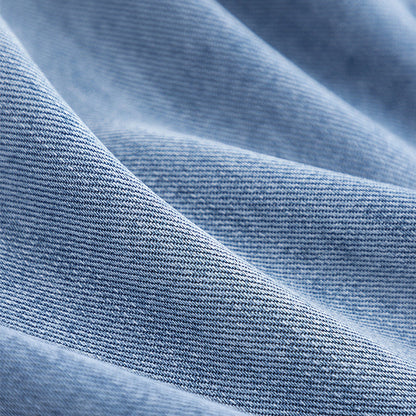 ELORA™ - Zweifarbiger Denim-Trenchcoat