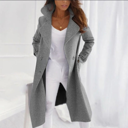 Dahlia | Contemporary Chic Longline Coat