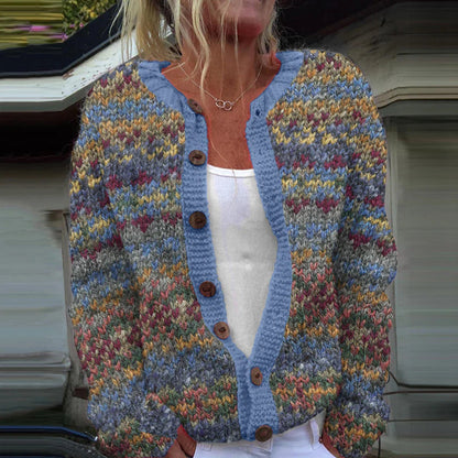 Lotte™ – Leichter Cardigan mit verspieltem Print
