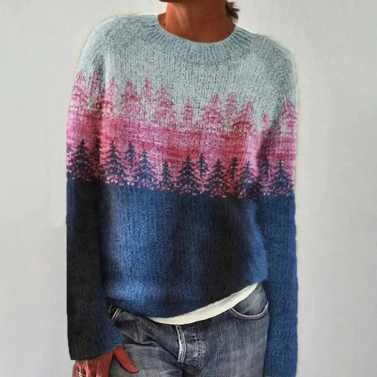 Sinead™ | Gemütlicher Yoke-Strickpullover