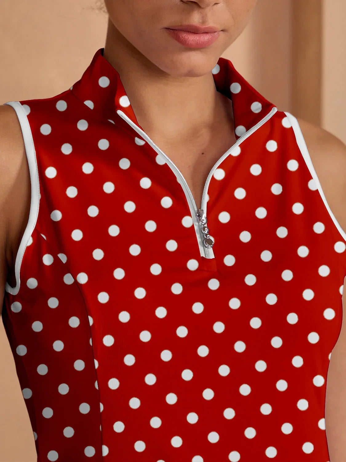 Hyper-prep Ruffle 35,5 Zoll Kleid für Golf, Pickleball & Tennis