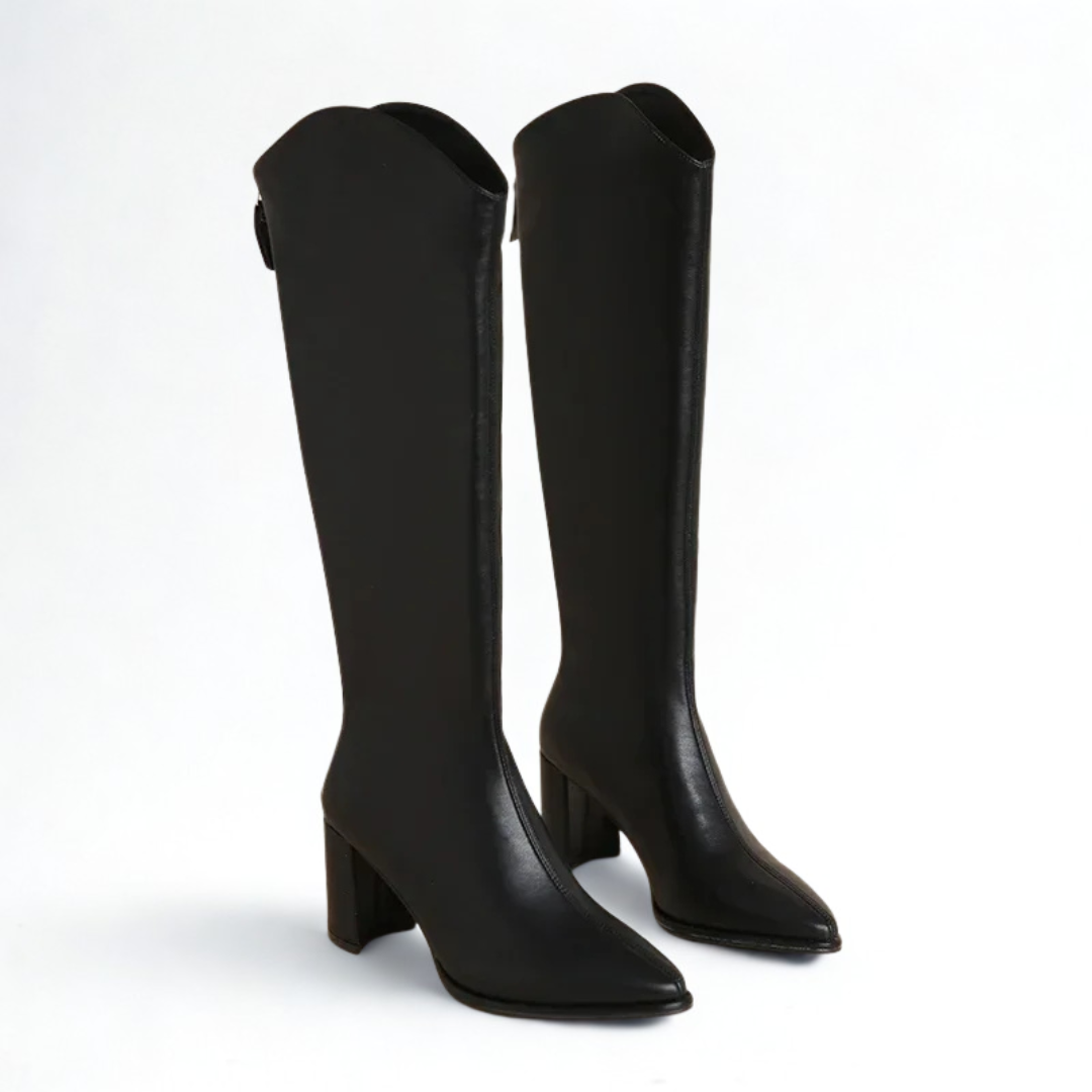 ELYRA™ | Mitternachts-Kniestrümpfe